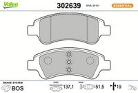 RIDEX 402B0049P - Juego de pastillas de freno