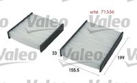 UFI 5416400 - Filtro, aire habitáculo