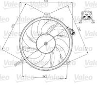RIDEX 508R0008 - Ventilador, refrigeración del motor