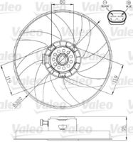 NRF 47556 - Ventilador, refrigeración del motor