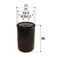 UFI 2329300 - Filtro de aceite