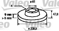 TRW DF4191 - Disco de freno