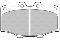 VALEO 598921 - Juego de pastillas de freno