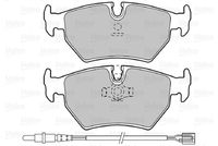 VALEO 598502 - Juego de pastillas de freno
