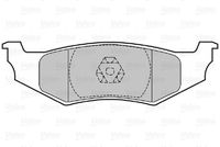 VALEO 598965 - Juego de pastillas de freno