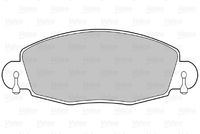 VALEO 598432 - Juego de pastillas de freno