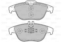 VALEO 601051 - Juego de pastillas de freno