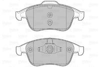 VALEO 601066 - Juego de pastillas de freno