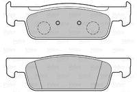 VALEO 601345 - Juego de pastillas de freno