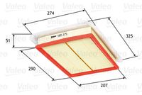 UFI 3029200 - Filtro de aire