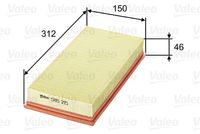 UFI 3009100 - Filtro de aire