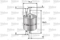 UFI 3183400 - Filtro combustible