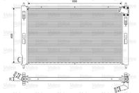 RIDEX 470R0046 - Radiador, refrigeración del motor