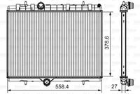NRF 58312A - Radiador, refrigeración del motor - EASY FIT