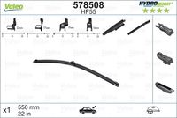 VALEO 578508 - Limpiaparabrisas - HYDROCONNECT