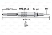 RIDEX 243G0092 - Bujía de precalentamiento