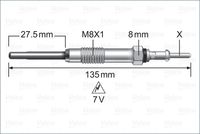 NGK 92443 - Bujía de precalentamiento