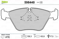 TRW GDB1064 - Juego de pastillas de freno - COTEC