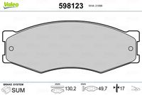 Stark SKBP0011275 - Juego de pastillas de freno
