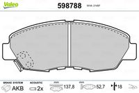 Stark SKBP0011100 - Juego de pastillas de freno