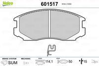 TRW GDB3214 - Juego de pastillas de freno - COTEC