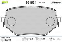 TRW GDB3132 - Juego de pastillas de freno - COTEC