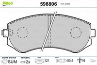 Stark SKBP0010280 - Juego de pastillas de freno