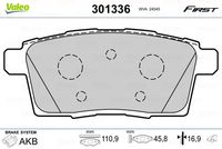 Stark SKBP0011112 - Juego de pastillas de freno
