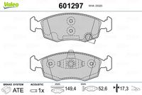 TRW GDB1921 - Juego de pastillas de freno - COTEC