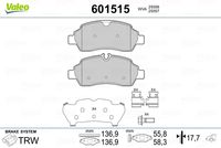 BREMBO P24209 - Juego de pastillas de freno - PRIME LINE