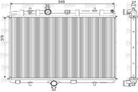 Stark SKRD0121540 - Radiador, refrigeración del motor
