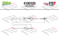 VALEO 4100320 - Cable de accionamiento, accionamiento del embrague - FTE CLUTCH ACTUATION