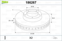 RIDEX 82B0917 - Disco de freno