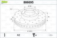 TRW DF4184 - Disco de freno