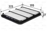 UFI 3027800 - Filtro de aire