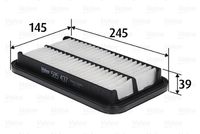 VALEO 585437 - Filtro de aire