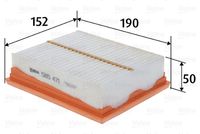 UFI 3041600 - Filtro de aire