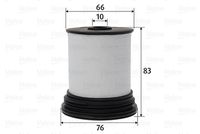 UFI 2601901 - Filtro combustible