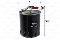 UFI 2411100 - Filtro combustible