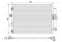 Stark SKCD0110557 - Condensador, aire acondicionado