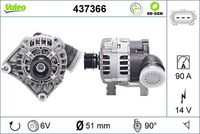 RIDEX 4G0116 - Alternador