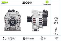 RIDEX 4G0054 - Alternador