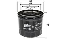 UFI 2313101 - Filtro de aceite