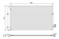 NRF 350476 - Condensador, aire acondicionado - EASY FIT
