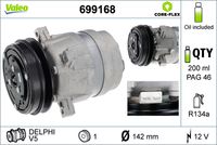 LUCAS ACP433 - Compresor, aire acondicionado