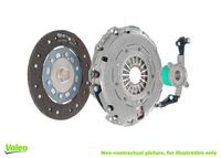 VALEO 834145 - Kit de embrague - KIT3P (CSC) con tecnología Autoajustable SAT