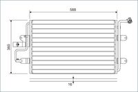STARK SKCD0110331 - Condensador, aire acondicionado