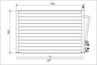 Stark SKCD0110024 - Condensador, aire acondicionado