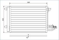 Stark SKCD0110009 - Condensador, aire acondicionado