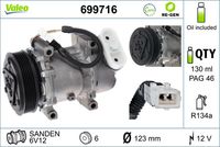 Stark SKKM0340275 - Compresor, aire acondicionado
